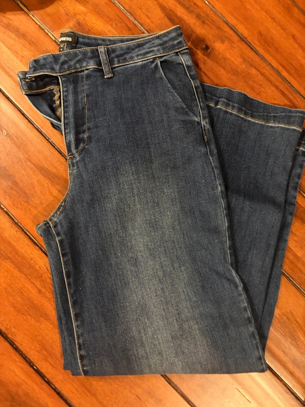 Express Dark Blue Denim Women's Jeans